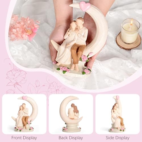 Vofstand Wedding Anniversary Figurine Gifts for Couple - Thumbnail 4