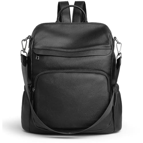 Botimmy Anti-Theft Backpack Purse for Women, Convertible 3-in-1 Vegan Leather Backpack with Hidden Zipper, Adjustable Shoulder & Crossbody Bag for Travel and Daily Commute - Image 1