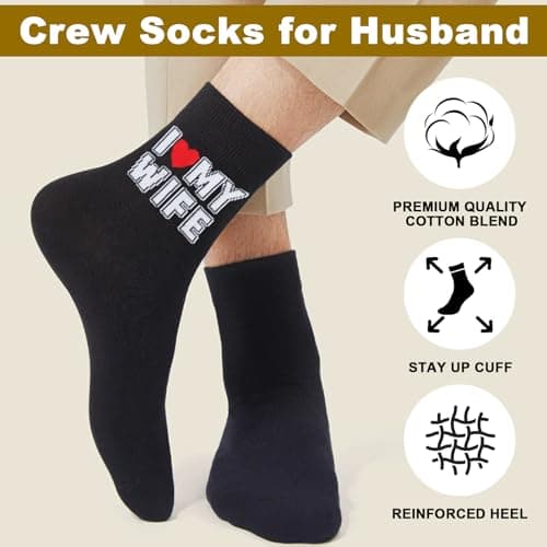 Ryzle Funny Husband Gift, Romantic Anniversary Christmas Birthday Valentine’s Day Idea, Cute Novelty Couples Stocking Stuffer for Dad, Groom, Boyfriend, Married Men - Thumbnail 5