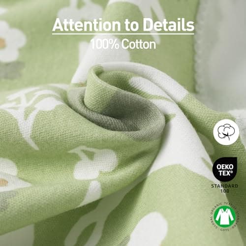 GLLQUEN BABY Swaddle Blanket Sleep Sacks for Newborn - Baby Swaddles 0-3 Months, 3-Pack Newborn Swaddling Sack, Cute Rabbit,Swaddle Wrap, Baby Essentials, Registry & Gift (Small/Medium) - Thumbnail 4