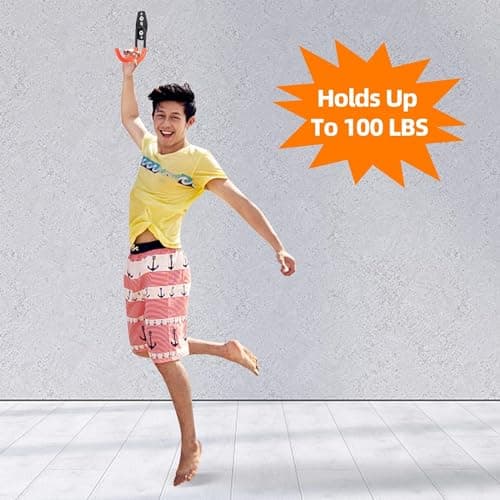 Dorisy 26 Pack Heavy Duty Garage Hooks with 2 Extension Straps, Triple Welded Wall Mount Utility Hangers, 100 Lbs Capacity Utility Hook Tool Organizer for Garage Makeover, Garden, Shed, Hose - Thumbnail 5