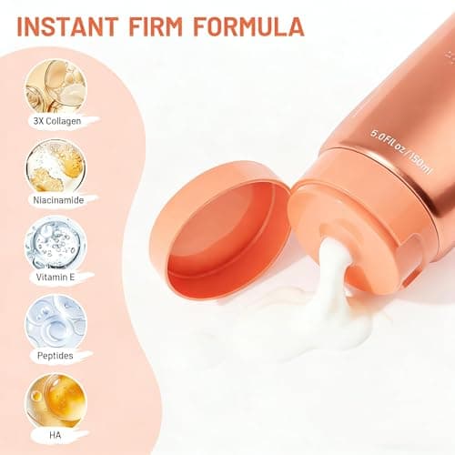 ICIKOL Collagen Peptides Night Wrapping Face Mask 5.07 oz – Overnight Peel-Off Face Mask with Hyaluronic Acid & Vitamin E – Hydrating & Elasticity Korean Skincare for Glass Skin Radiance - Thumbnail 2