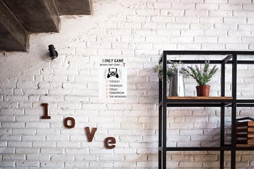 Carastora Funny Game Room Metal Sign - Vintage Wall Decor for the Man Den, Garage, Bar, or Game Room, Humorous Sign for Men, 8x12 Inch - Thumbnail 4