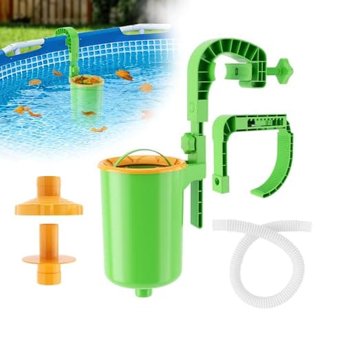 SNMUMU Pool Skimmer Baskets for Small Above Ground Pools, Above Ground Pool Skimmer Wall Mount, Pool Accessories for Trapping Leaves, Hair, Particles, and Floating Debris (Wall-Hung Style) - Image 1