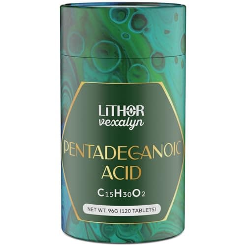Lithorvexalyn Pentadecanoic Acid, C15:0 Supplement, High Altitude Sheep Milk Sourced, 120 Tablets - Image 1