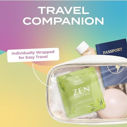 Body Restore Heated Eye Mask 30 Pack – Easter Basket Stuffers, Easter Birthday Gifts for Women & Men, Steam Warm Compress for Dry Eyes, Stye Eye Treatment – Variety - Thumbnail 6