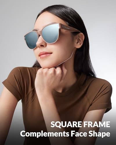 BENEUNDER Polarized Fit Over Sunglasses for Womens & Men, Retro Round Lightweight Folding Sunglasses for Nearsightedness - Thumbnail 6