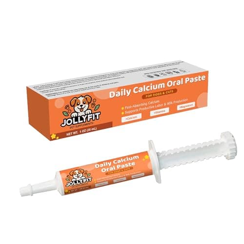 Oral Calcium for Whelping Dogs & Cats, Fast-Absorbing Calcium for Dogs, Supports Whelping Labor and Milk Production, Enhances Colostrum for Puppies, Daily Calcium Supplement for Pets - 1 oz - Image 1