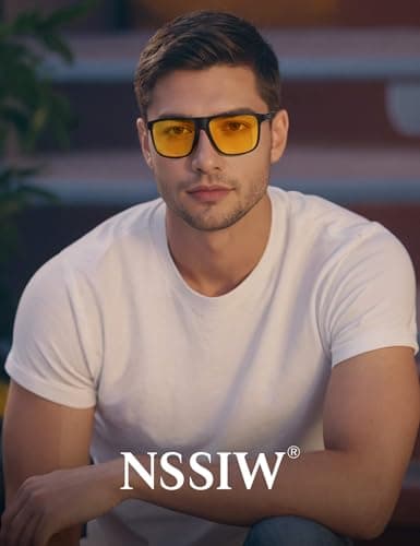 NSSIW Sunglasses-Men Polarized Mens-Sunglasses: Classic Sun Glasses with UV400 Protection for Driving Fishing Golf - Thumbnail 2
