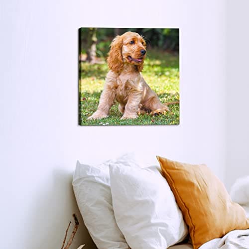 Custom Canvas Prints with Your Photo, Framed Personalized Wall Art, High Definition Photo Prints on Canvas for Home Decor, Wedding & Family Gifts, Ready to Hang (8" L x 8" W) - Thumbnail 4