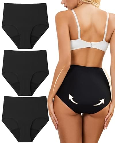 anthuth Period Underwear for Women High-Waist, Leakproof Reusable Panties for Heavy Flow & Bladder Leak Incontinence - Image 1