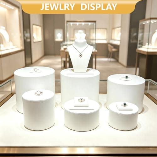 3Pcs Buffet Risers, Food Risers for Buffet Table, Display Stand Shelf for Party Catering Dessert Jewelry Collectibles , Different Size White Acrylic Cube Boxes Nesting Risers Food Display with Hollow Bottoms - Thumbnail 6