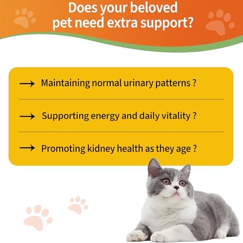 6-in-1 Kidney Support for Cats & Dogs – Promotes Healthy Kidney Function, Energy Levels & Fluid Balance – Veterinarian Formulated Herbal Supplement with Vitamin B2 & B6 – 2 fl oz (59 ml) - Thumbnail 2