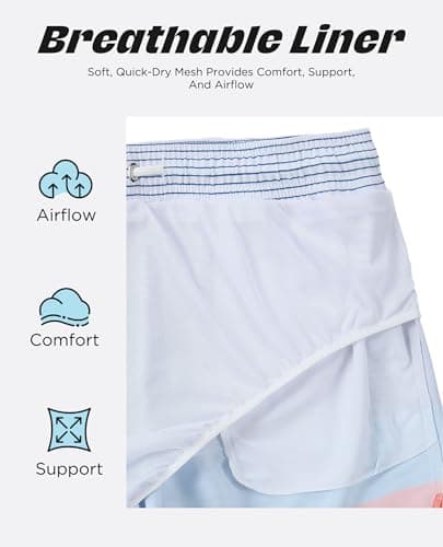 CoozySphere Mens Swim Trunks with Mesh Lining Quick Dry Bathing Suits for Men Swimwear Board Shorts 7 Inch XXL - Thumbnail 5