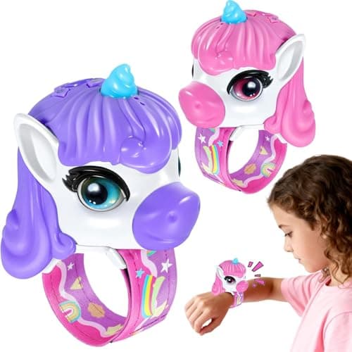 Vvinca Walkie Talkies for Kids 2 Pack -Unicorn Toys for Girls 3-12 Year Old Birthday Gift, 1000FT Long Range Camping Outdoor Games, Christmas Stocking Stuffers for Girls - Image 1