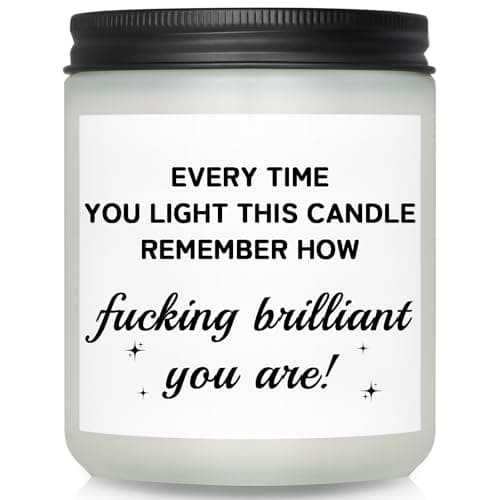 Funny Mothers Day Gifts for Mom from Daughter Son, Unique Mother's Day Presents for Wife from Husband, Gifts for Mom Friends Coworkers Gift Ideas, Encouragement Birthday Gift for Women, Candles - Image 1