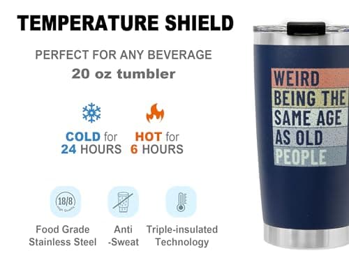 DLOCCOLD 60th Birthday Gifts For Men Tumbler 20oz - 1965 50th Cool Birthday Gift for Him 60 Year Old Men, Dad, Husband, grandpa - Present Turning 60 Year Old, Birthday Decorations Vintage 1965 Tumbler - Thumbnail 2