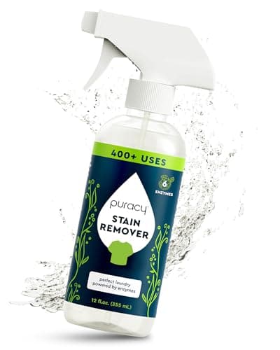 Puracy Stain Remover, Travel and Laundry Stain Cleaner for Clothes, Baby Essentials, Kids Stains, Oil and Fabric Spot Cleaner (Stain Remover Spray, 12 fl oz) - Image 1