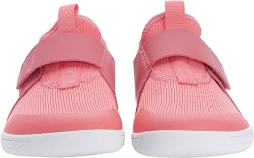 WHITIN Toddler/Kids Boys/Girls Wide Barefoot Shoes Minimalist Wide Width Pull-On Sneakers Zero Drop Size 10 Walking Jogging Sports Jump Runner Footwear Pink 27 - Thumbnail 2