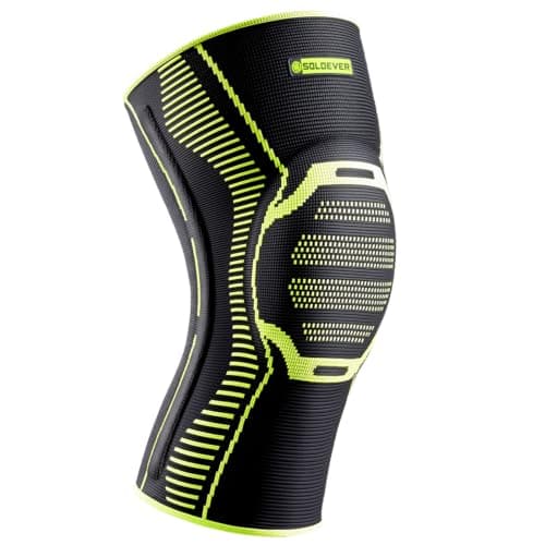 Knee Brace for Men ＆ Women [Upgraded Side Stabilizers Support] Compression Knee Support with Patella Gel - Medical Knee Sleeve for Pain Relief, ACL, PCL, Meniscus, Injury Recovery, Arthritis, Sports