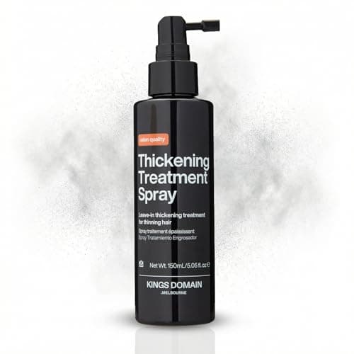 Kings Domain Melbourne Thickening Treatment Spray | Leave-In Hair Growth & Volume Booster with Hairdian | Thicker, Stronger, Fuller-Looking Hair