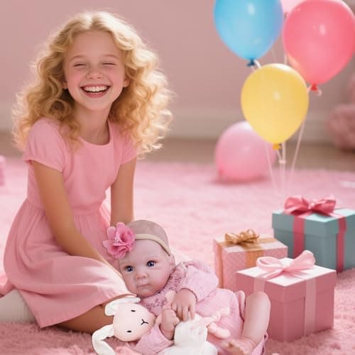 Milidool Reborn Baby Dolls - 20-inch Cute Soft Vinyl Realistic Baby Doll Real Life Baby Dolls with Complete Accessories Perfect for Cuddling, Playtime, and Gift Giving - Thumbnail 3