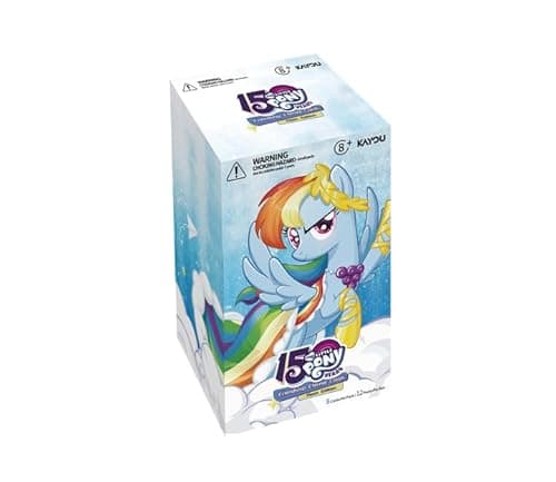 KAYOU My Little Pony Friendship Eternal Cards, Moon Edition Series 2, English, 12 Blister Packs Display with Promo Card, Anniversary Celebration Theme - Image 1