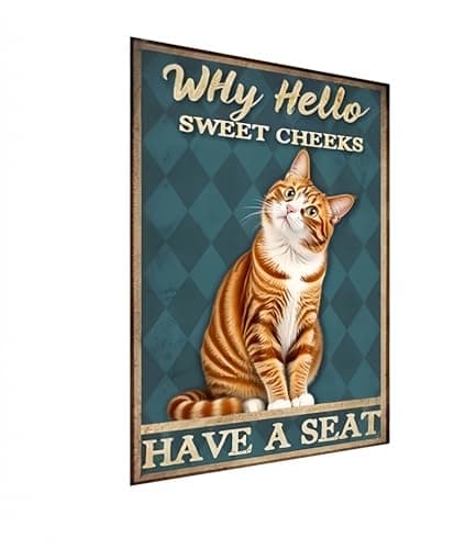 Carastora Retro Tin Sign for Beach Lovers – Rustic Arrow Metal Plaque for Coastal Decor, Bar, Porch, or Fence, Indoor/Outdoor Use, 12x8 Inch - Image 1