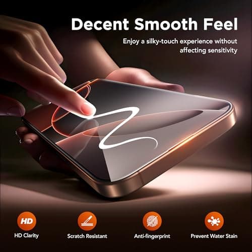 GolbinBox 3-Pack Privacy Screen Protector for iPhone 16 Pro 6.3 Inch,Military-Grade Shatterproof Anti-Spy HD Tempered Glass, Easy Installation,Dust and Bubble Free,9H Hardness,Anti - Fingerprint - Thumbnail 3