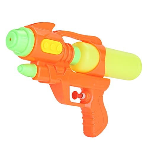 Fun-Here Water Guns 9 Inch 6 Packs for Kids Adults Multicolor Squirt Gun in Party Pool Bath Favors Indoor Outdoor Funy Summer Toy (Pack of 6) (9 Inch) - Thumbnail 3