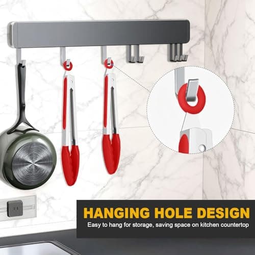 Tongs For Cooking - Heat Resistant 600 Degrees Stainless Steel Kitchen Tong,Heavy Duty Metal Locking Tongs - Perfect for Food,Salad and BBQ set of 3 (7",9" and 12") Dishwasher (Red) - Thumbnail 6