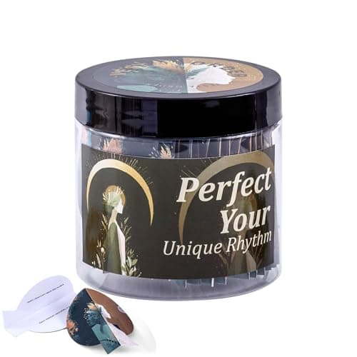 FiitCASE Virgo Affirmation Jar with 60 Cards NFC Bracelet Unlocks Analytical Website Mindfulness Gift for Teens Women Good Gifts for Teens Affirmation Cards for Adults - Image 1