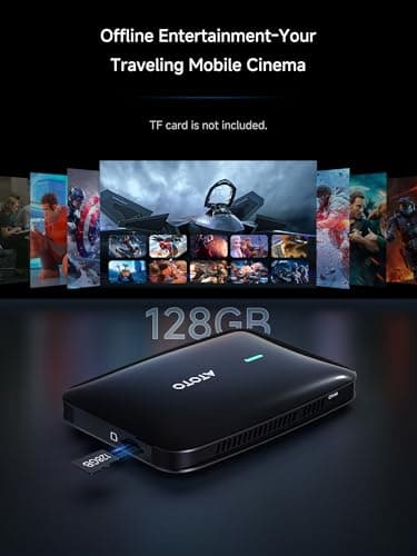 Magic CarPlay Box, Wireless CarPlay Adapter Supports for Netflix/YouTube/TF Card, 2GB+16GB AI Box Carplay, Plug & Play, Drivechat with AI Skills, Dual WiFi, Bluetooth, Fits for OEM Wired CarPlay Cars - Thumbnail 5