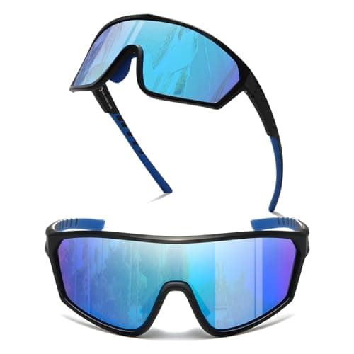 SUNGAIT Cycling Sunglasses Polarized Sports Shades for Men Women Lightweight Running Goggles - Image 1