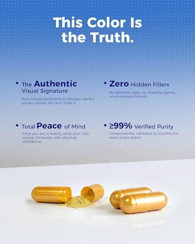 Elgin® Precision Berberine Supplement - Patented GlucoVantage Dihydroberberine Supplement 5X Absorption, Supports Healthy Weight Management*, Gentle on Stomach, Non-GMO 60 Veggie Capsules - Thumbnail 6