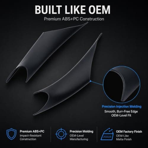 iCarPro Door Pull Handle Sticky Fix Cover Interior Trim for BMW F30 F34 3 Series 320,328,330,335,340,F80 M3 2012-2018, F32 F33 F36 4 Series 420,428,435,440,F82 M4 2014-2019 (4pcs Set, Carbon Fiber) - Thumbnail 6