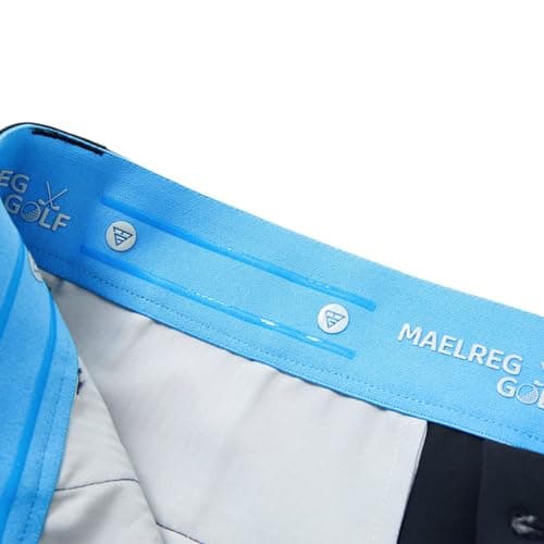 M MAELREG Men's Golf Pants Quick Dry Lightweight 30/32/34 Stretch Work Dress Casual Trousers with 4 Pockets Golf Pants Men Navy - Thumbnail 6