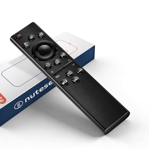 Replacement Remote Control for Samsung Smart TVs – Ready to Use, Universal Remote Compatible with Samsung Frame Curved QLED Crystal UHD TVs