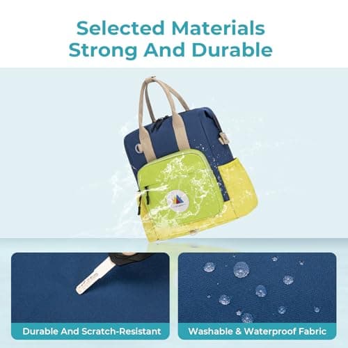 CLUCI Toddler Backpack For Boys, Toddler School Backpack For School & Travel, Small Kids Child Backpacks, Preschool Kindergarten Elementary Diaper bag Daycare Backpack For Kids 2-4（No Velcro） - Thumbnail 4