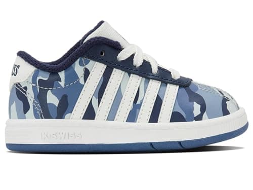 K-Swiss Kid's Classic Pro Sneaker, Blue Horizon/Naval Academy/Bright White, Toddler, 10M - Image 1
