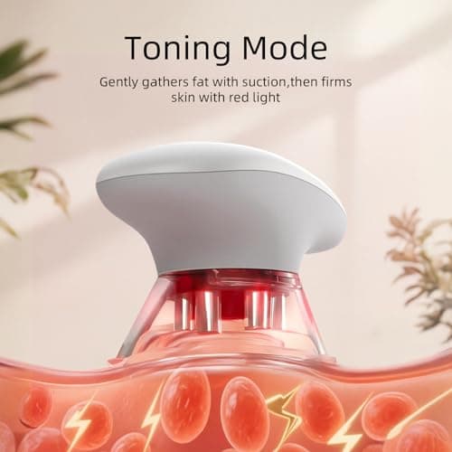 Aimmbiuty 3-in-1 Body Sculpting Machine, Cellulite Massager Tool with 3 Adjustable Modes, for Belly, Waist, Arms and Legs, Home Use for Women (White) - Thumbnail 4