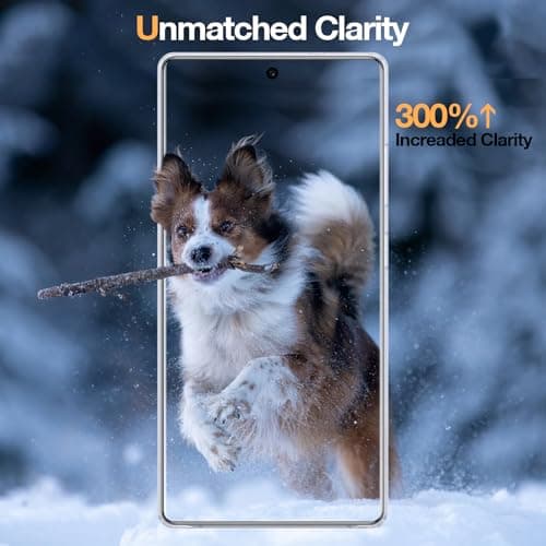 Fotbor 2+1 Pack for Samsung Galaxy S26 Ultra Screen Protector with Camera Lens Protector, 0.1s Fingerprint Unlocking, Shock - Absorbing Pro Series Tempered Glass, [Precision - Align] Quickfit - Thumbnail 6