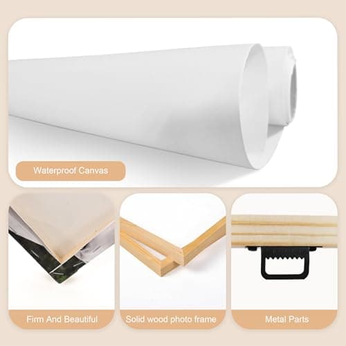 WayToLight Custom Canvas Prints with Your Photos Framed Personalized Picture Canvas Prints Wall Art Ideal for Home Decor Christmas Family Gifts (11" x 14") - Thumbnail 6