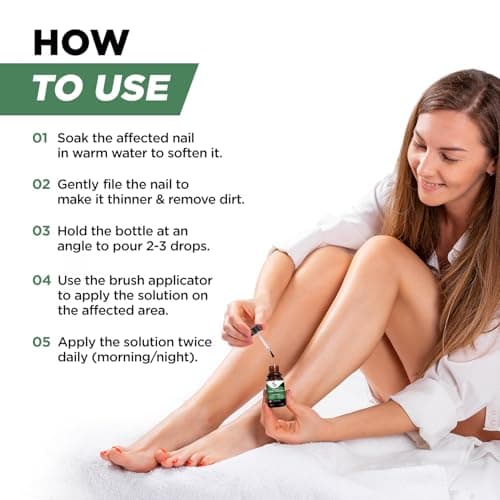 Toenail Renewal Solution Extra Strength Care for Toe Nail & Fingernails - Nail Repair Solution for broken, Discolored Nails - Renews Damaged Cracked Ingrown Toenail Made In USA 0.50 Fl Oz - 2 Pack - Thumbnail 6