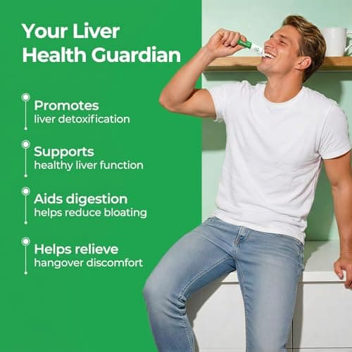 OxyEnergy Liver Cleanse Detox & Repair, Organic Milk Thistle Extract Liver Detox Supplement with Turmeric, Ginger, Dandelion, Support Liver Health & Digestion, Vegetarian, Gluten-Free, 30 Packs - Thumbnail 3