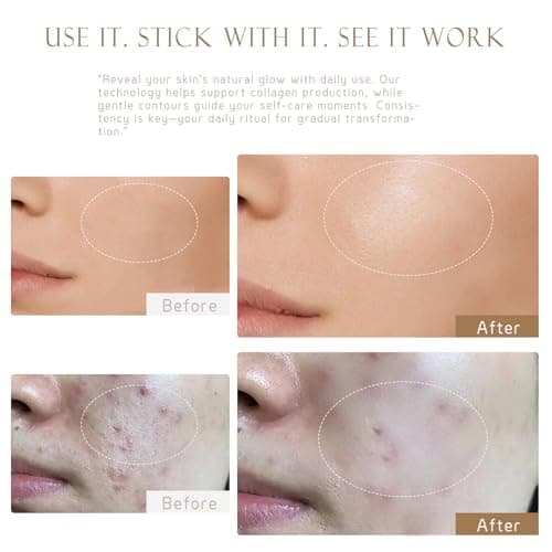 Electric Gua Sha Facial Tool 7 in 1 Hot & Cold Face and Neck LED Beauty Massager, Vibration Pulse Mode for Skin Care, Lymphatic Drainage Anti-Aging & Wrinkles Face Lift Device Gift for Mom - Thumbnail 5