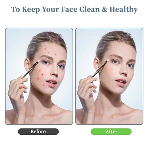 Electric Makeup Brush Cleaner Machine, 7000 RPM Deep Clean for All Make up Brush Types, Automatic Beauty Tool for Home & Travel, Ideal Gift for Women Wife Girlfriends (Transparent) - Thumbnail 4