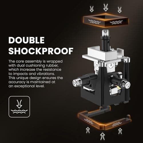 DOVOH Outdoor Laser Level with Receiver : Daylight High Visibility Laser Level 360 Self Leveling Up To 400ft Long Range High Power Green with Detector Outside Construction Landscaping, H3-360G - Thumbnail 3