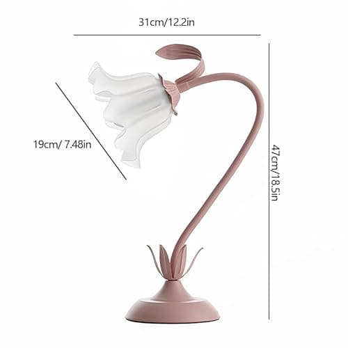 Table Top Grow Light for Indoor Plants – Decorative Desk Plant Light for Succulents Bonsai Cactus, Adjustable Desktop Grow Lights with Base, Cute Office Mini Grow Lamp - Thumbnail 6