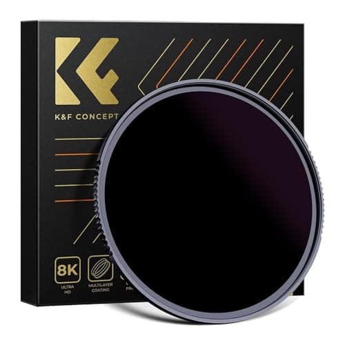 K&F CONCEPT 67mm ND100000(16.6 Stops) ND Lens Filter Neutral Density Lens Filter with 28 Multi-Layer Coatings (Nano X Series)